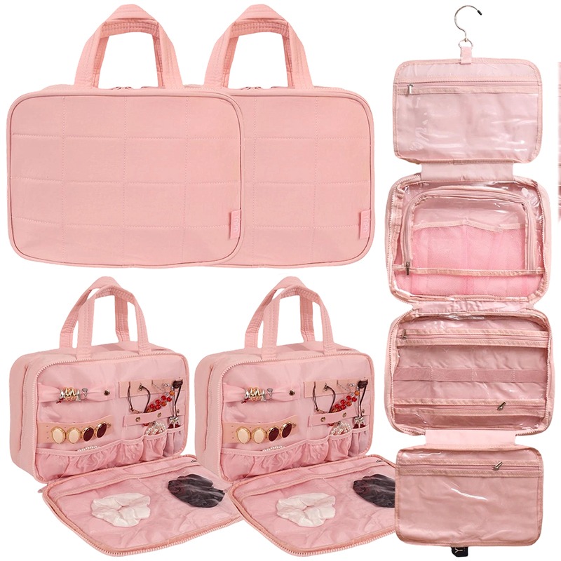 Jewelry & Watches Review - Travel Hanging Toiletry Bag Jewelry Organizer