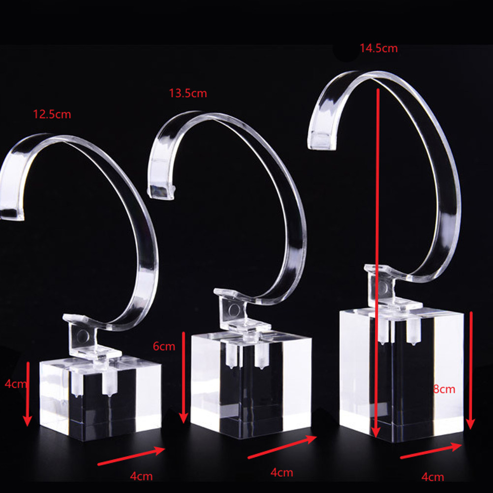 3Pcs C-Shaped Acrylic Watch Di - đánh giá và giá Jewelry And Watches Inc