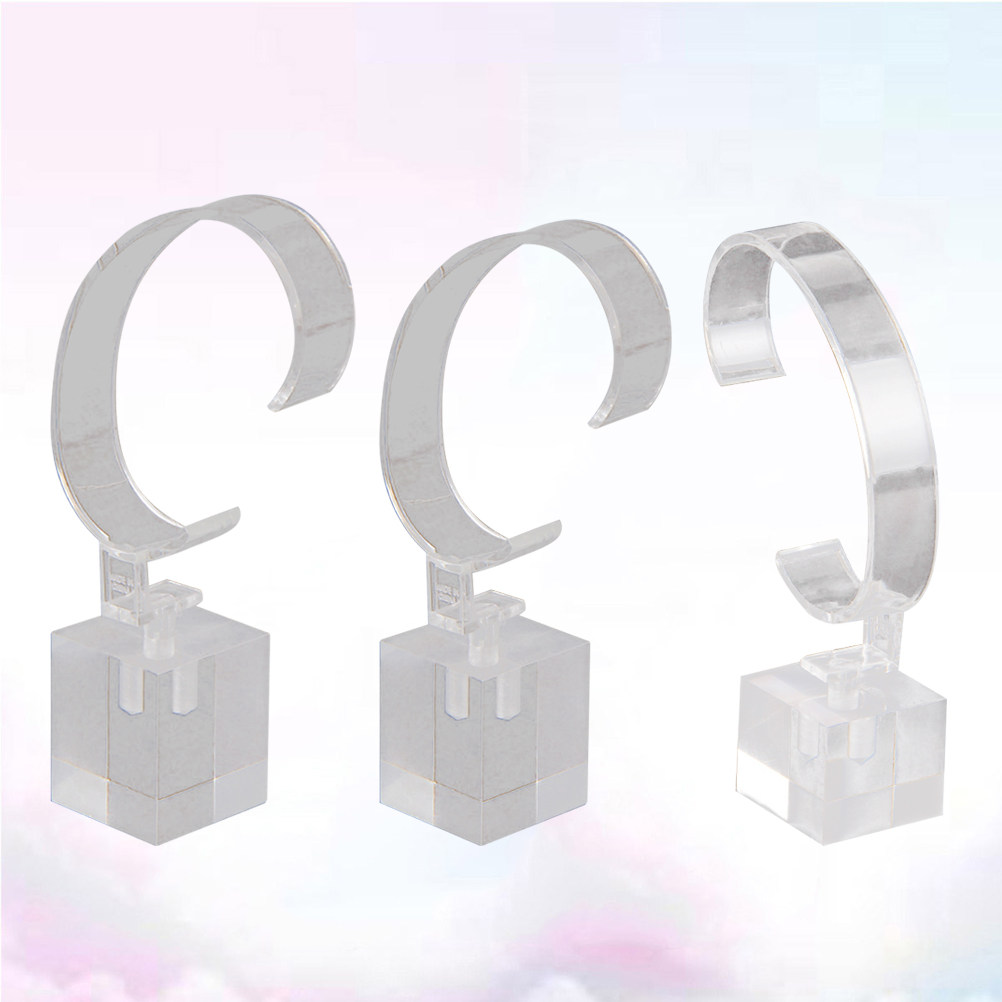 3Pcs C-Shaped Acrylic Watch Di - đánh giá và giá Jewelry And Watches Inc