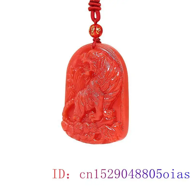Red Jade Tiger Pendant Pendant - đánh giá và giá Luxury Gifts Jewelry & Watches Namfleg Mostar