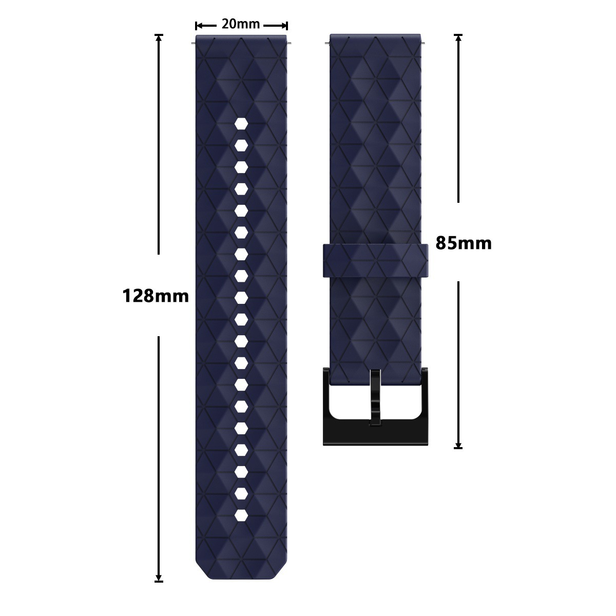 20/22mm Silicone Watch Strap F - đánh giá và giá A1 Watches & Jewelry New York Photos