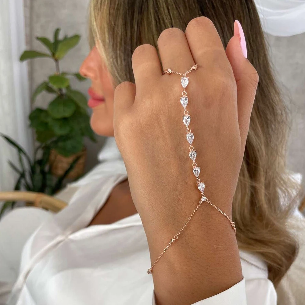 Fashion Zircon Teardrop Finger - đánh giá và giá Jewelry & Watches Vitopoulos Reviews