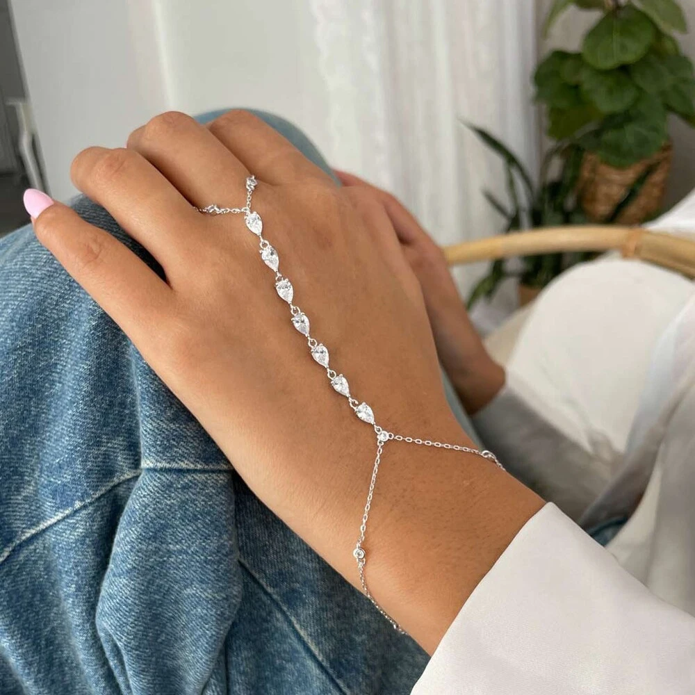 Fashion Zircon Teardrop Finger - đánh giá và giá Jewelry & Watches Vitopoulos Reviews