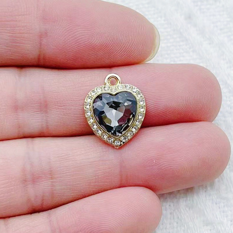 10pcs heart-shaped inlaid colo - đánh giá và giá Jewelry & Watches Vitopoulos Reviews