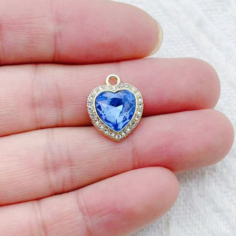 10pcs heart-shaped inlaid colo - đánh giá và giá Jewelry & Watches Vitopoulos Reviews