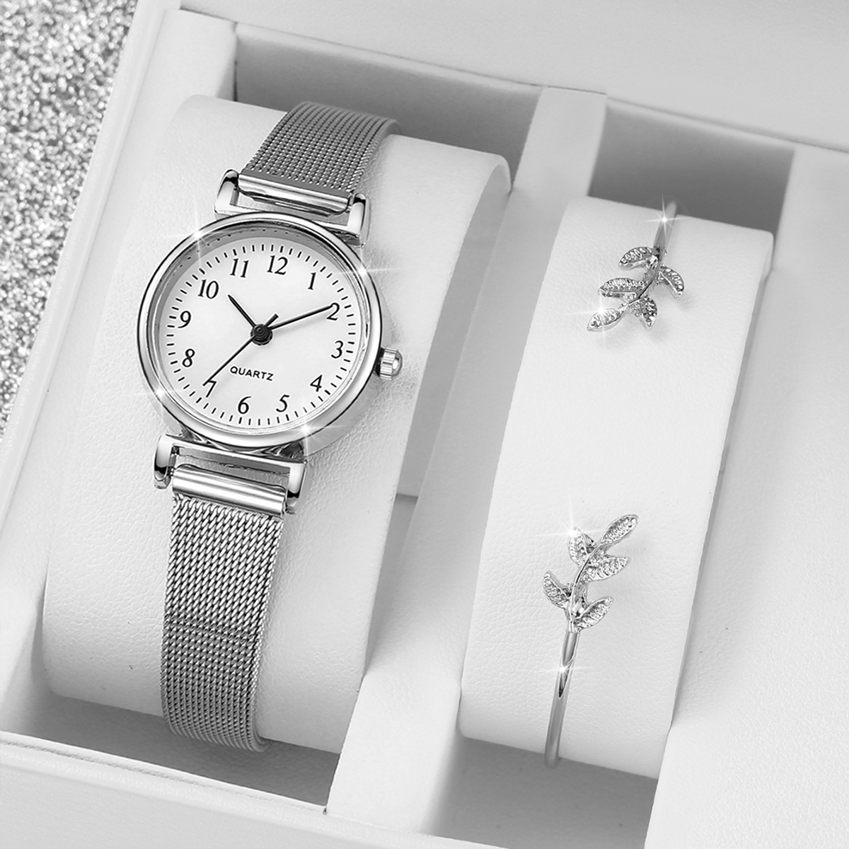 2PCS Fashion Arabic Dial Women - đánh giá và giá Jewelry Watches Vintage