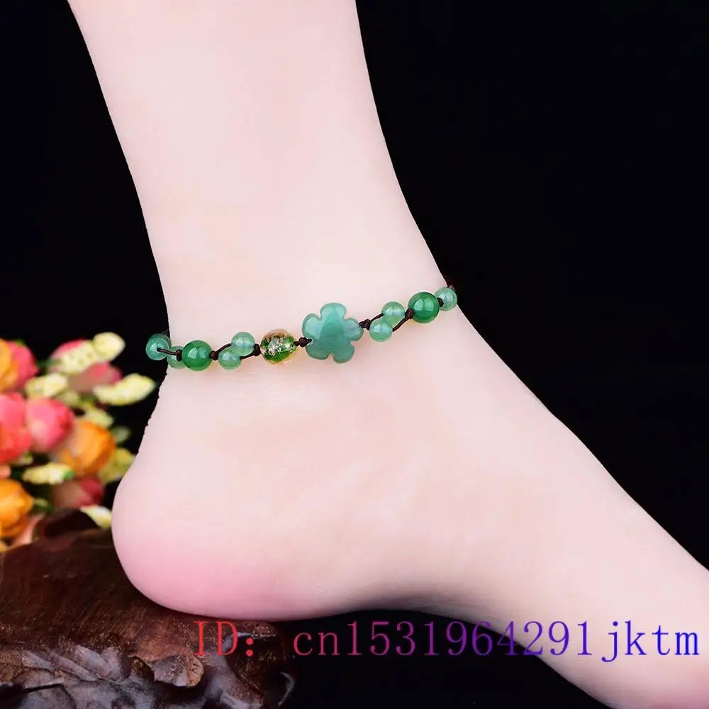Jade Flower Anklets for Women  - đánh giá và giá Luxury Gifts Jewelry & Watches Namfleg Mostar