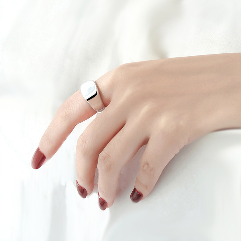 925 Sterling Silver Men Ring S - đánh giá và giá Mens Signet Ring