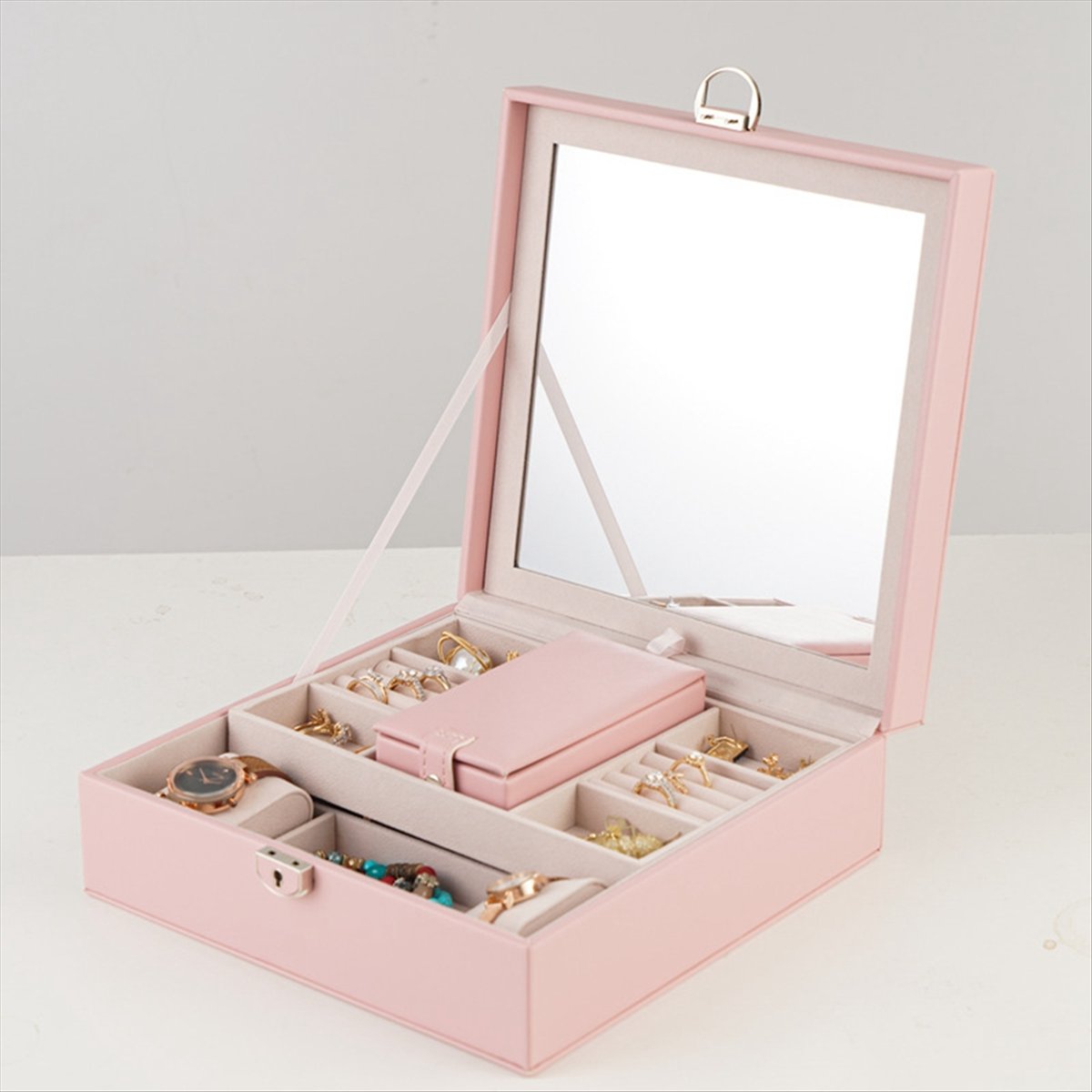 ABQR Girly Pink Jewelry Box Je - đánh giá và giá Jewelry & Watches Vitopoulos Reviews