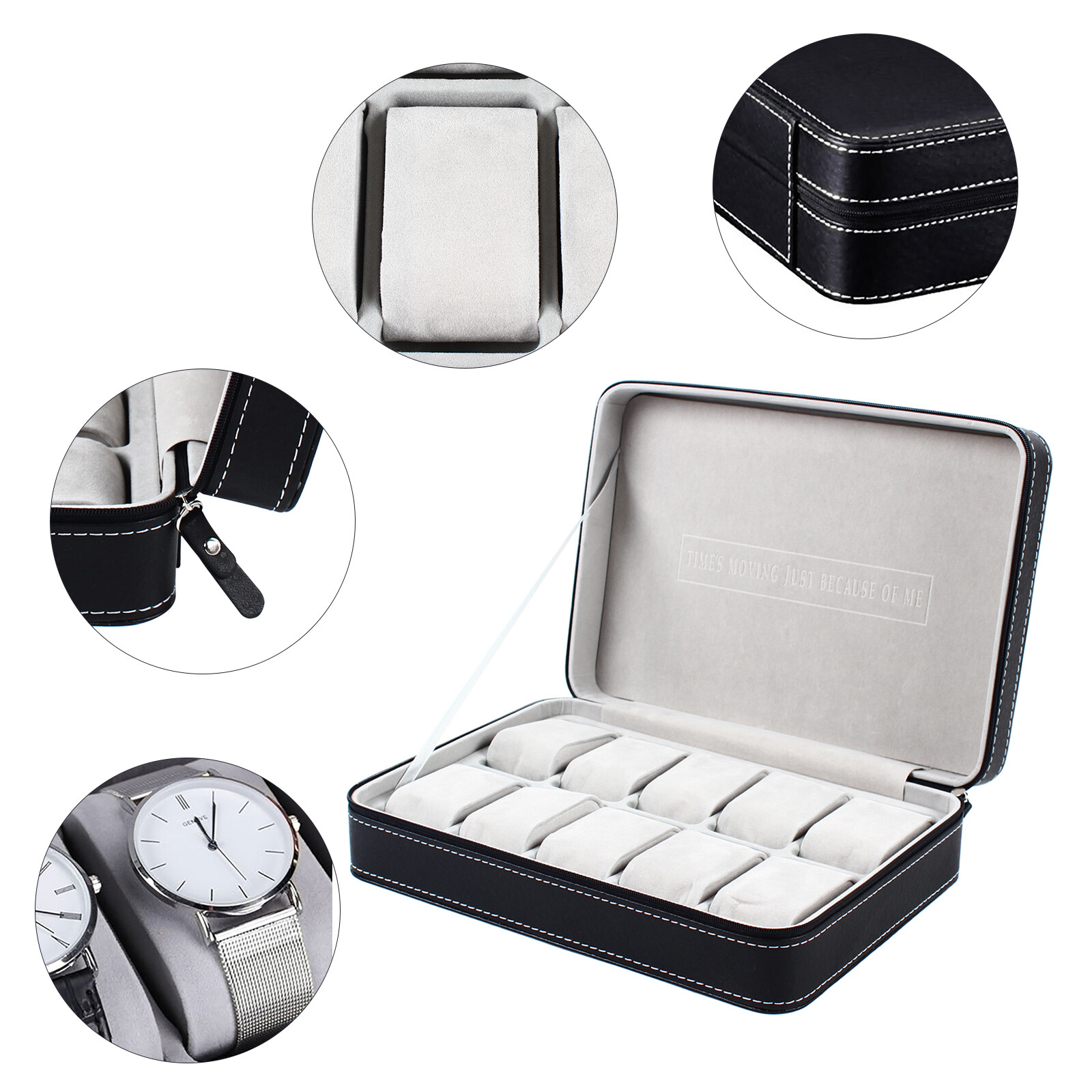 Bymaocar Portable 6 Slot Zippe - đánh giá và giá Jewelry Watches & Accessories