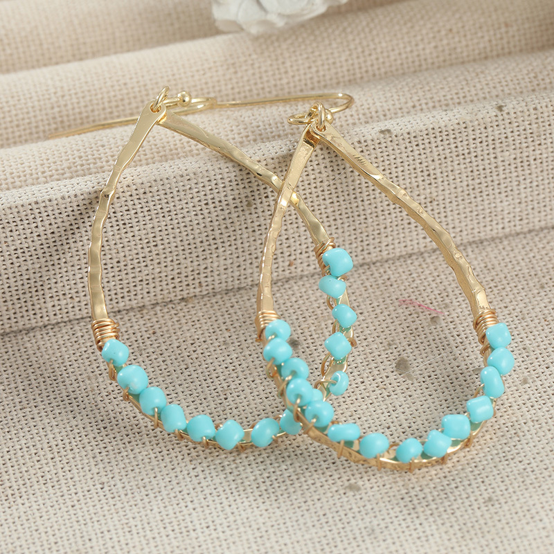 Bohemian Style Chic Synthetic  - đánh giá và giá Turquoise Stone Ring