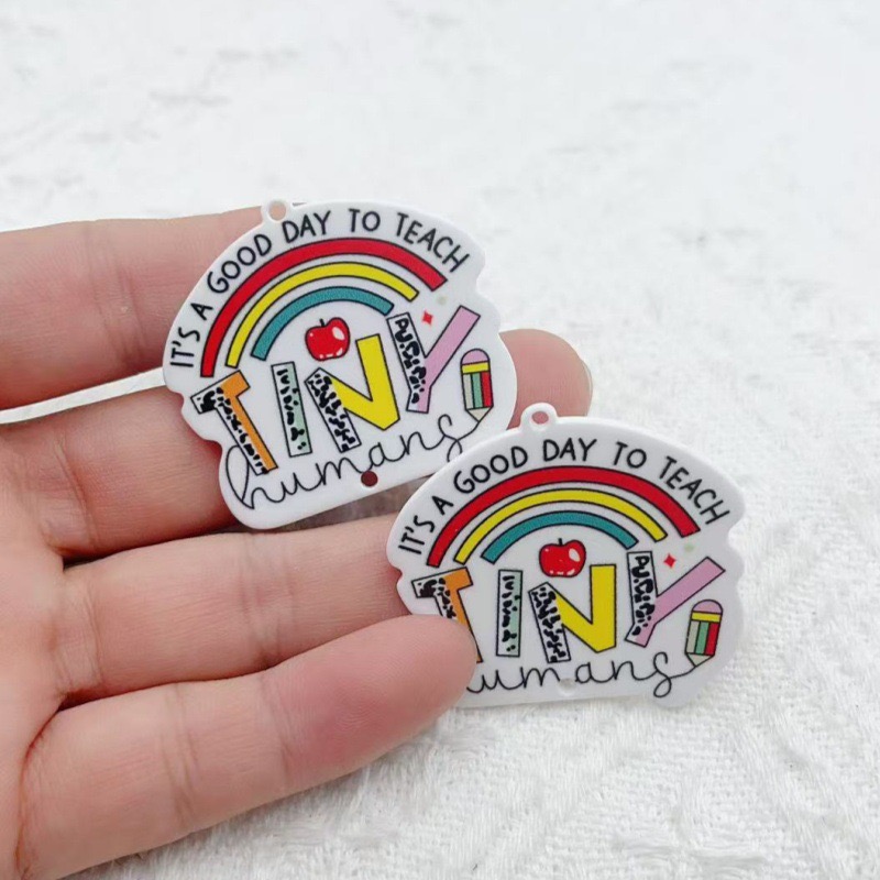 10pcs Teacher's Day Acrylic Do - đánh giá và giá Jewelry & Watches Vitopoulos Reviews