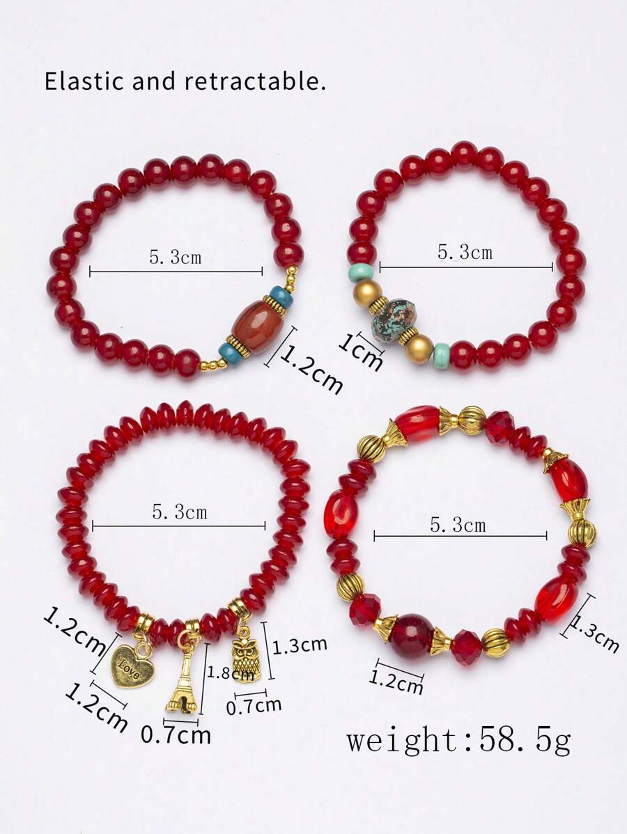 1 Set Of 4pcs Boho Style Decor - đánh giá và giá Jewelry & Watches Vitopoulos Reviews