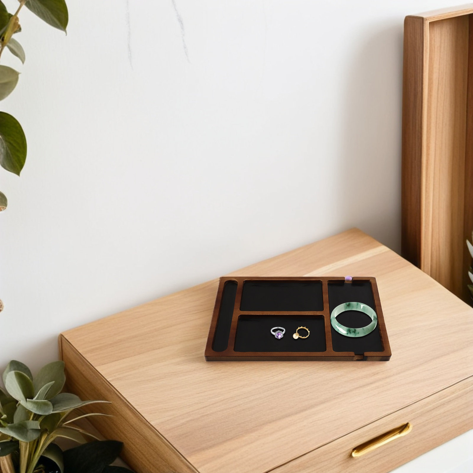 Multi-Compartment Solid Wood J - đánh giá và giá Jewelry Watches & Accessories