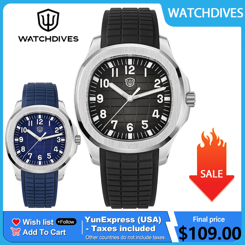 Watchdives WD008 38mm Dive Men - đánh giá và giá Jewelry Watches Vintage