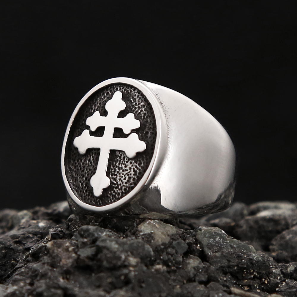 High Quality Stainless Steel C - đánh giá và giá Mens Signet Ring