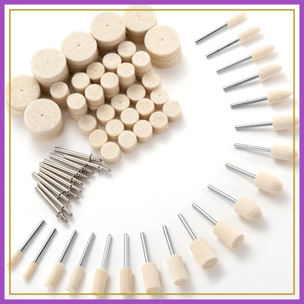 80Pcs Felt Polishing Buffing W - đánh giá và giá Jewelry Watches & Accessories