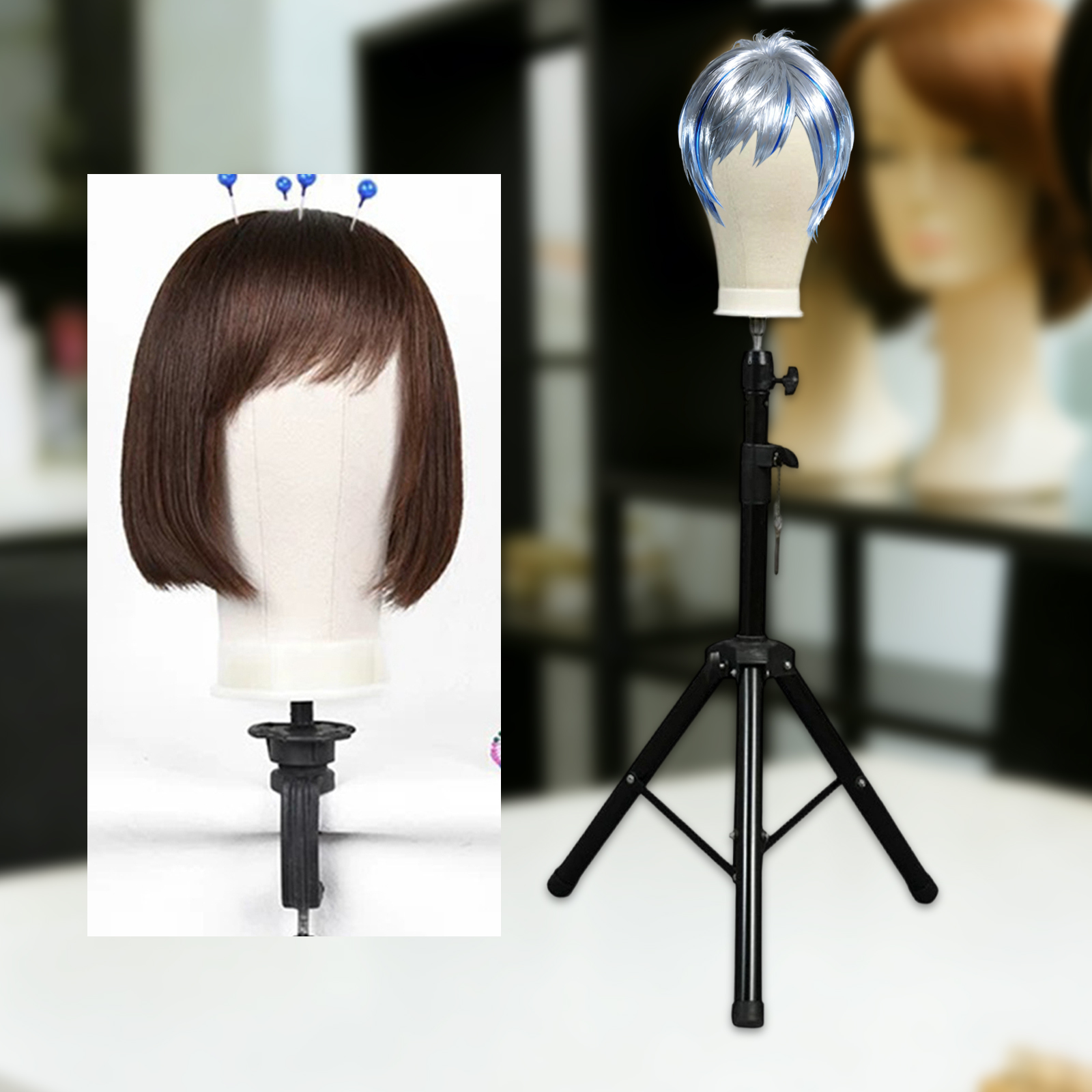 Wig Stand Model Mannequin Head - đánh giá và giá Shop Jewelry & Watches Near Me