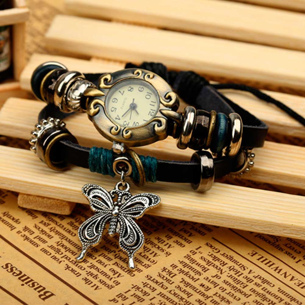 Handmade Butterfly Beads Brace - đánh giá và giá Jewelry Watches Vintage