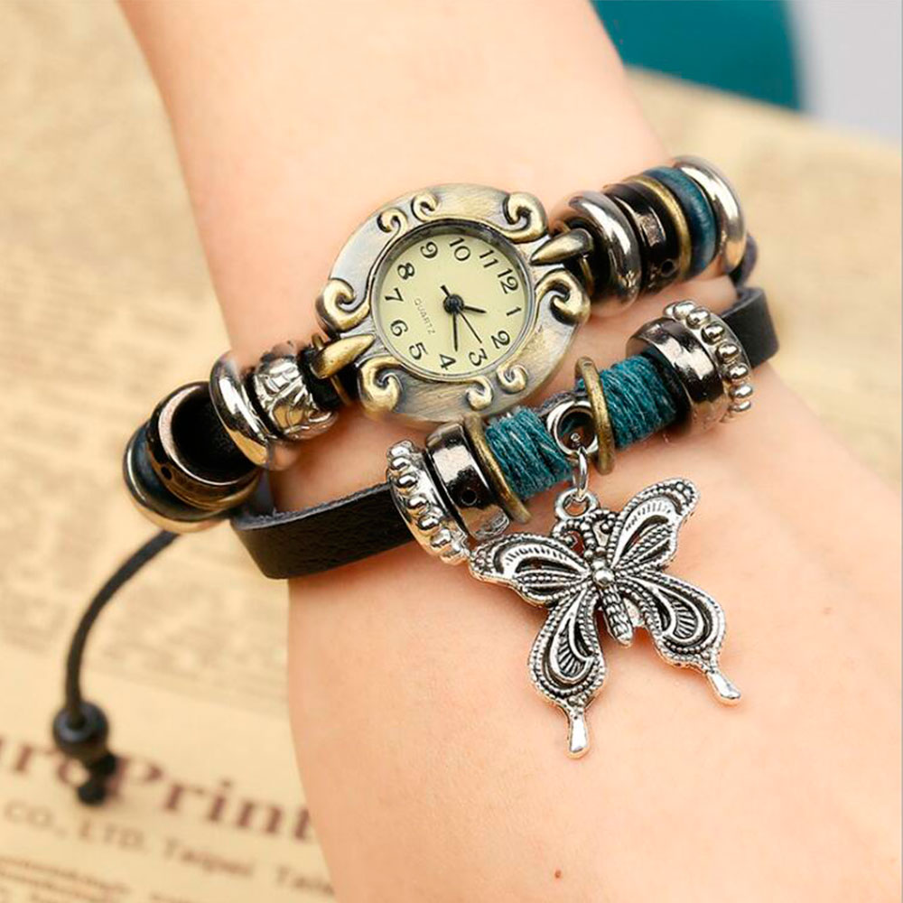 Handmade Butterfly Beads Brace - đánh giá và giá Jewelry Watches Vintage