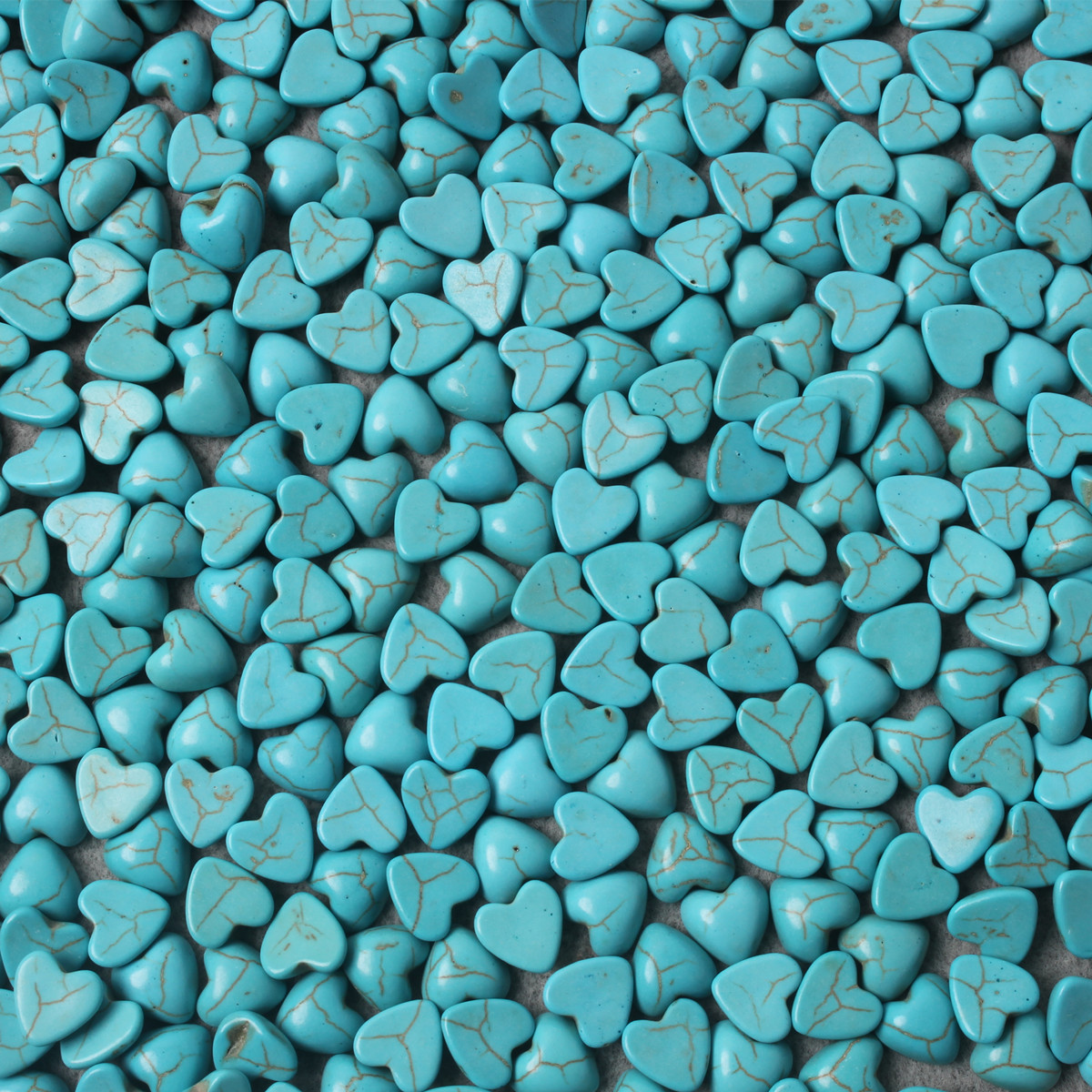 100pcs Plain Blue Turquoise Fl - đánh giá và giá Turquoise Stone Ring