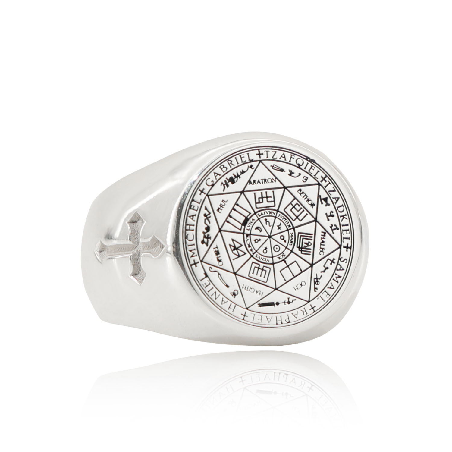 20mm Solid Signet Ring 925 Sil - đánh giá và giá Mens Signet Ring