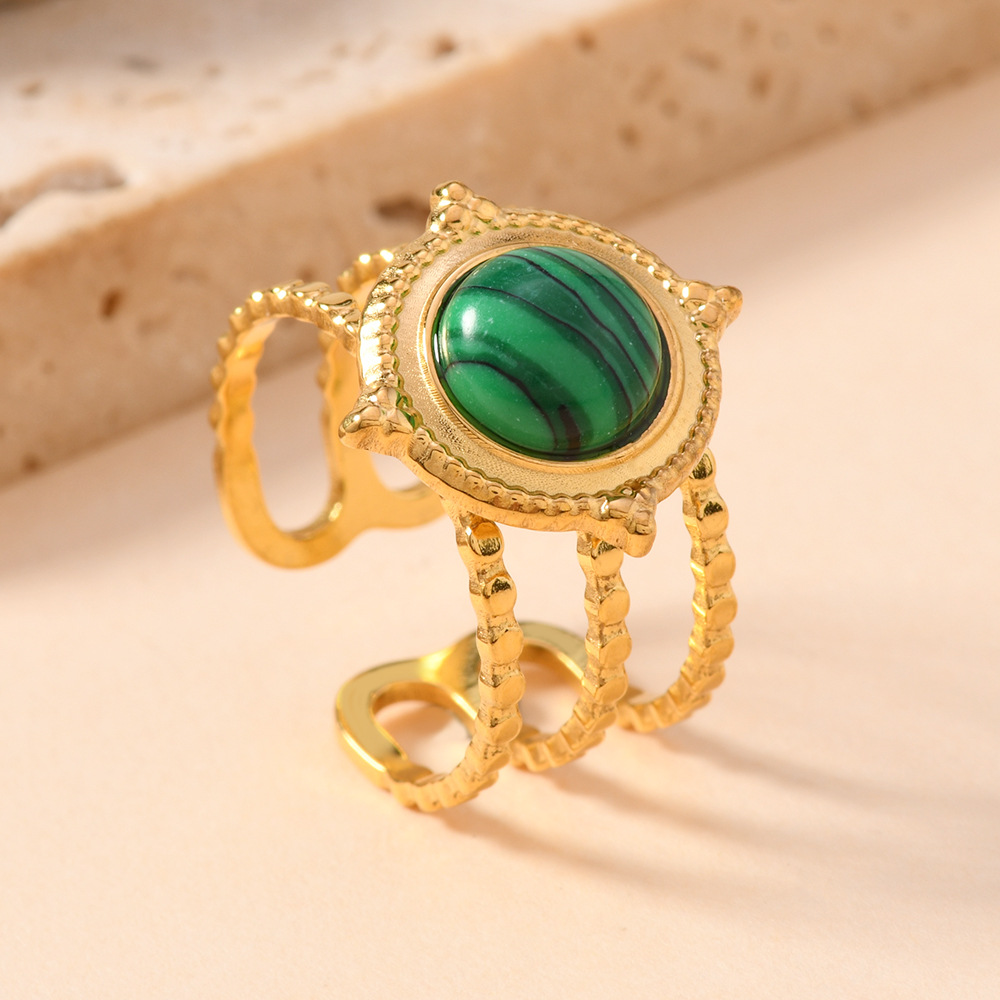2025 NEW Set Luxury Natural St - đánh giá và giá Turquoise Stone Ring