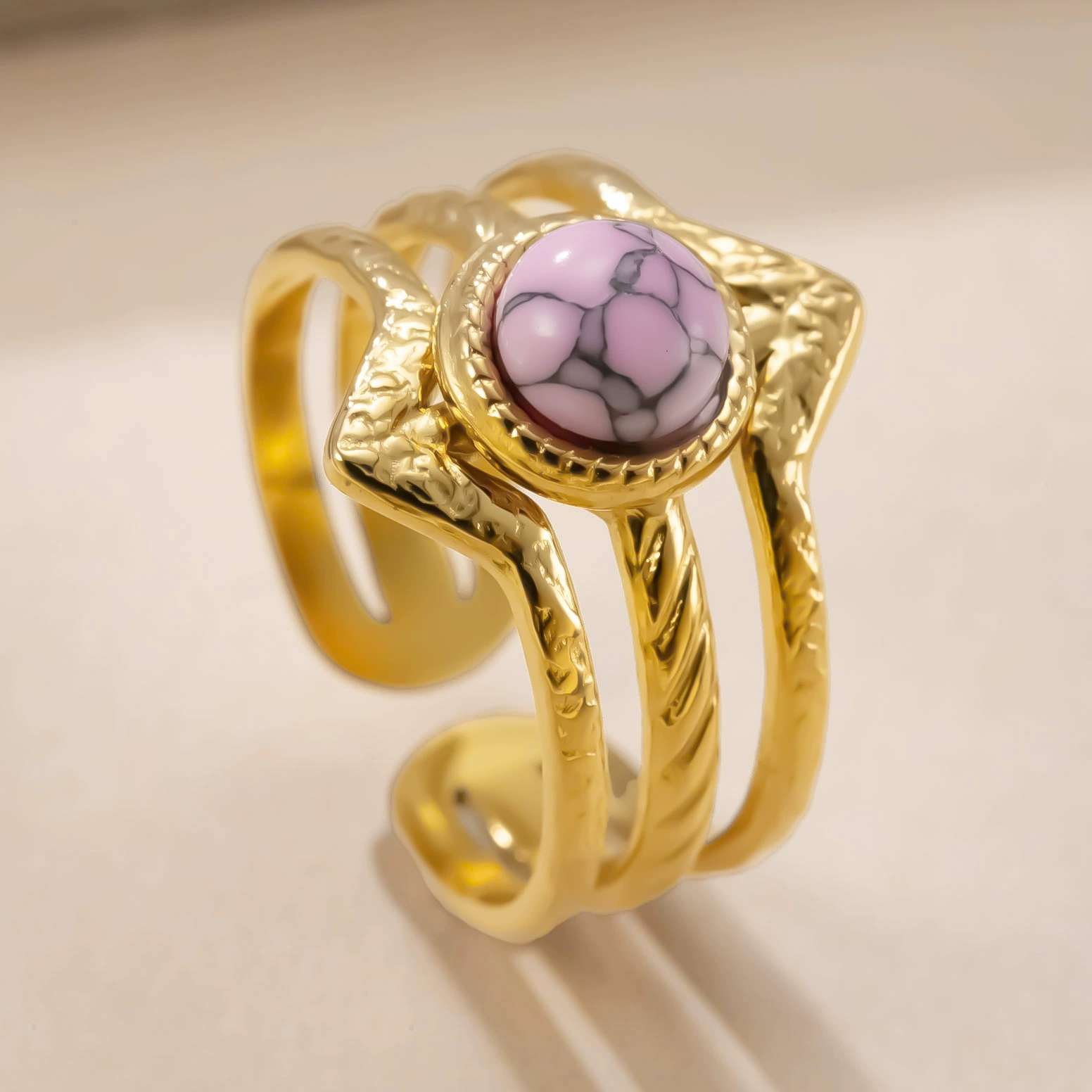 2025 NEW Set Luxury Natural St - đánh giá và giá Turquoise Stone Ring