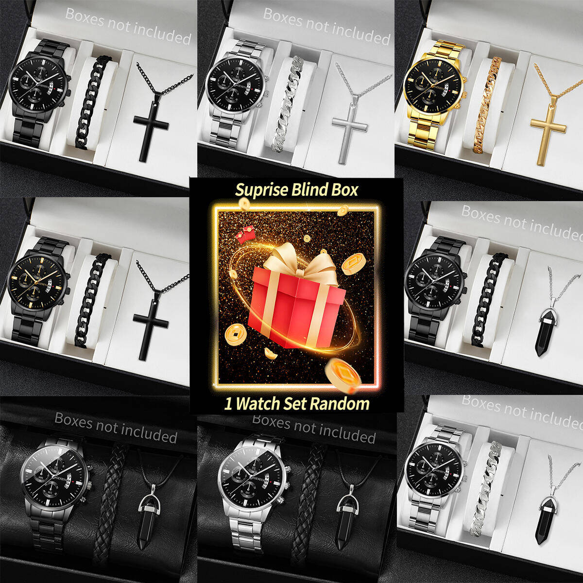 Surprise Mystery Watch Blind B - đánh giá và giá Jewelry Watches & Accessories