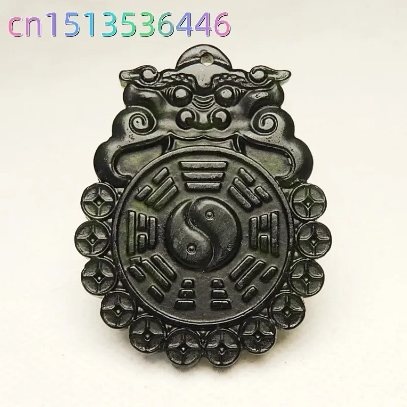 Green Real Jade Tai Chi Pendan - đánh giá và giá Luxury Gifts Jewelry & Watches Namfleg Mostar