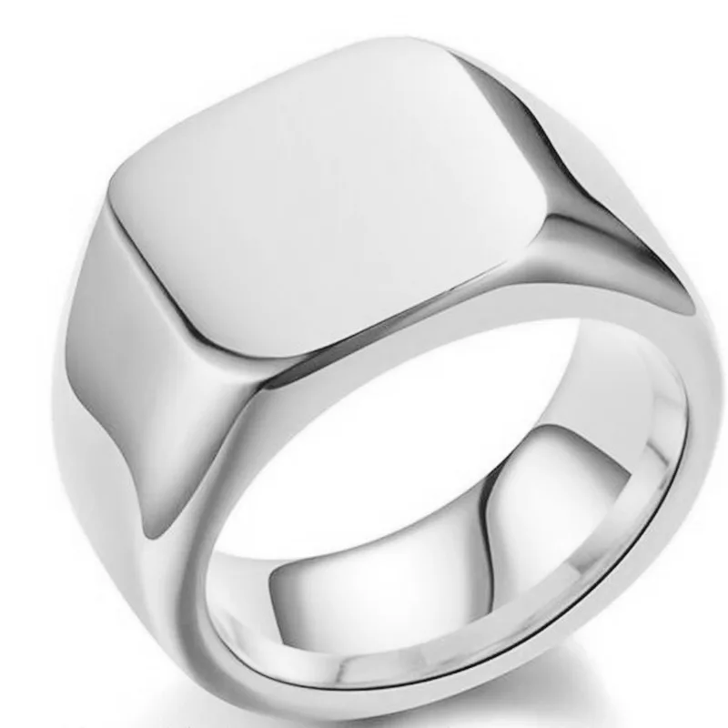 Signet Square Finger Rings For - đánh giá và giá Mens Signet Ring