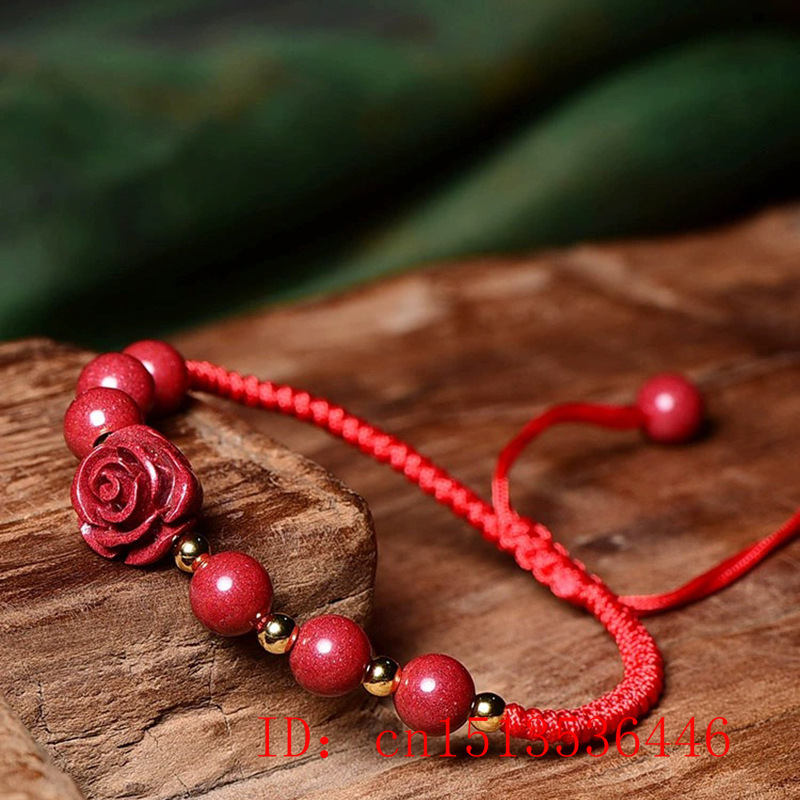 Red Cinnabar Rose Flower Beads - đánh giá và giá Luxury Gifts Jewelry & Watches Namfleg Mostar