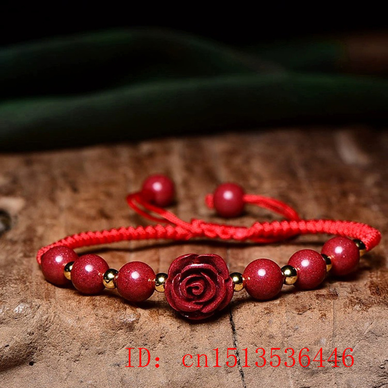 Red Cinnabar Rose Flower Beads - đánh giá và giá Luxury Gifts Jewelry & Watches Namfleg Mostar