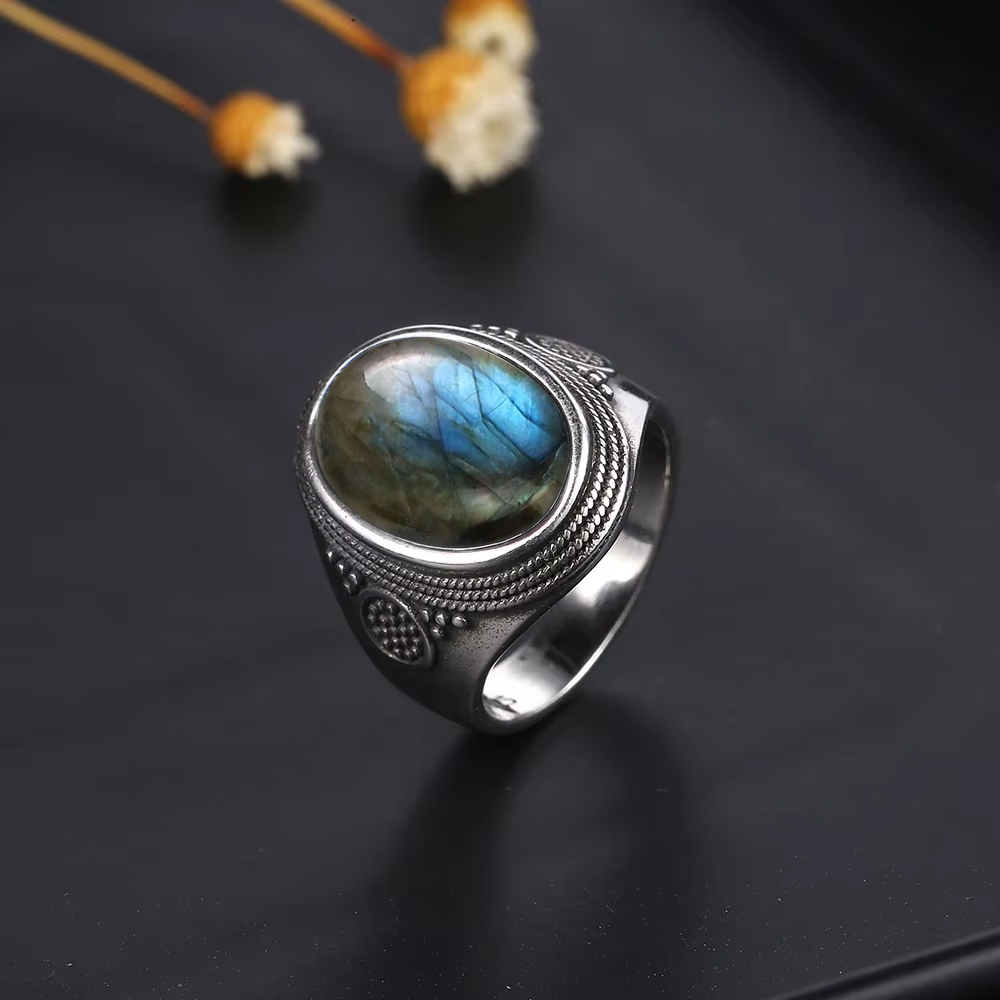 Vintage S925 Sterling Silver 1 - đánh giá và giá Turquoise Stone Ring