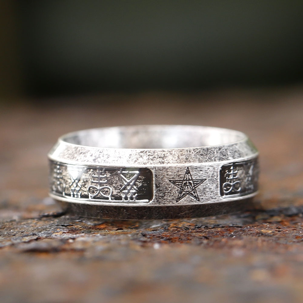 2024 New Vintage Ring Lucifer  - đánh giá và giá Mens Signet Ring