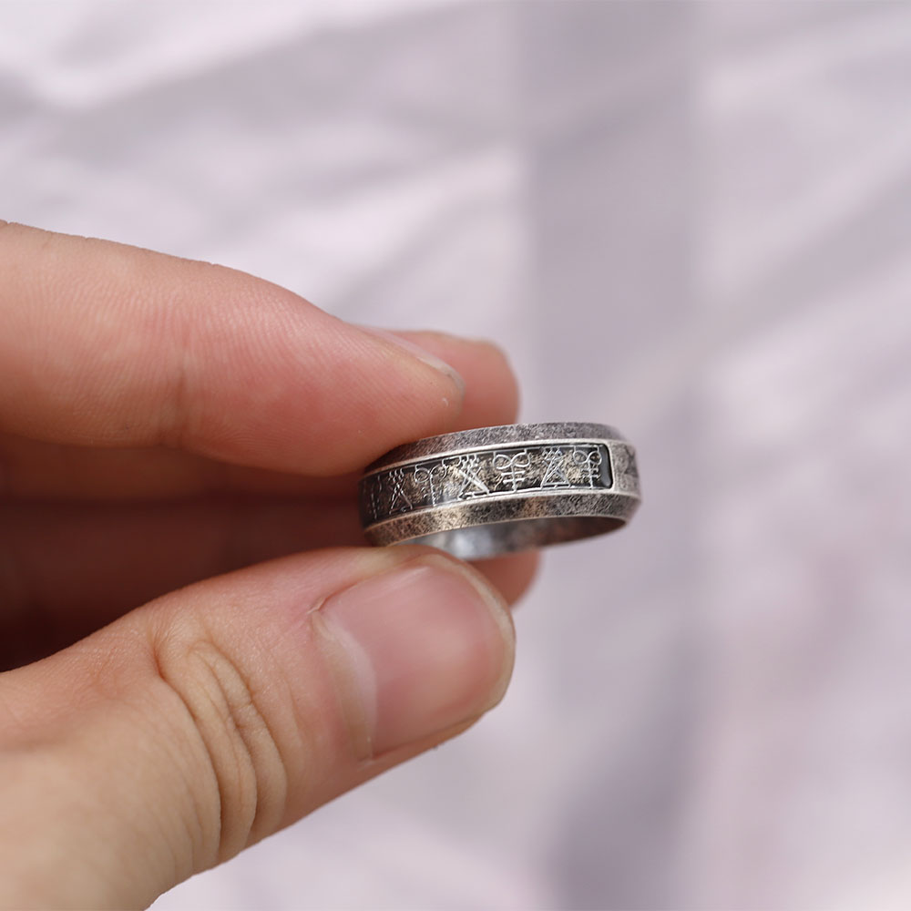 2024 New Vintage Ring Lucifer  - đánh giá và giá Mens Signet Ring
