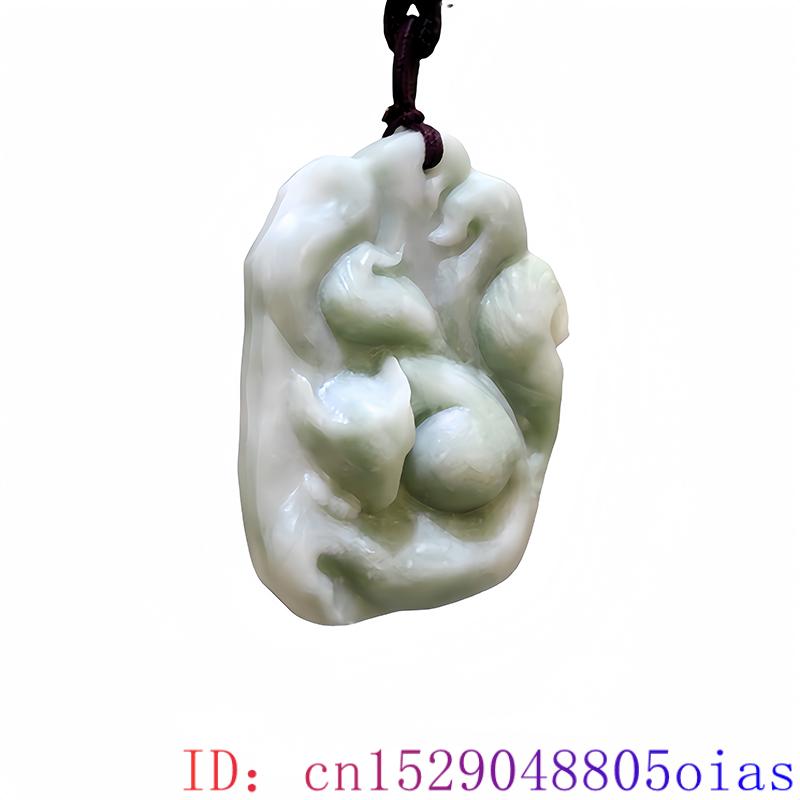 Natural Real Jade Fox Pendant  - đánh giá và giá Luxury Gifts Jewelry & Watches Namfleg Mostar