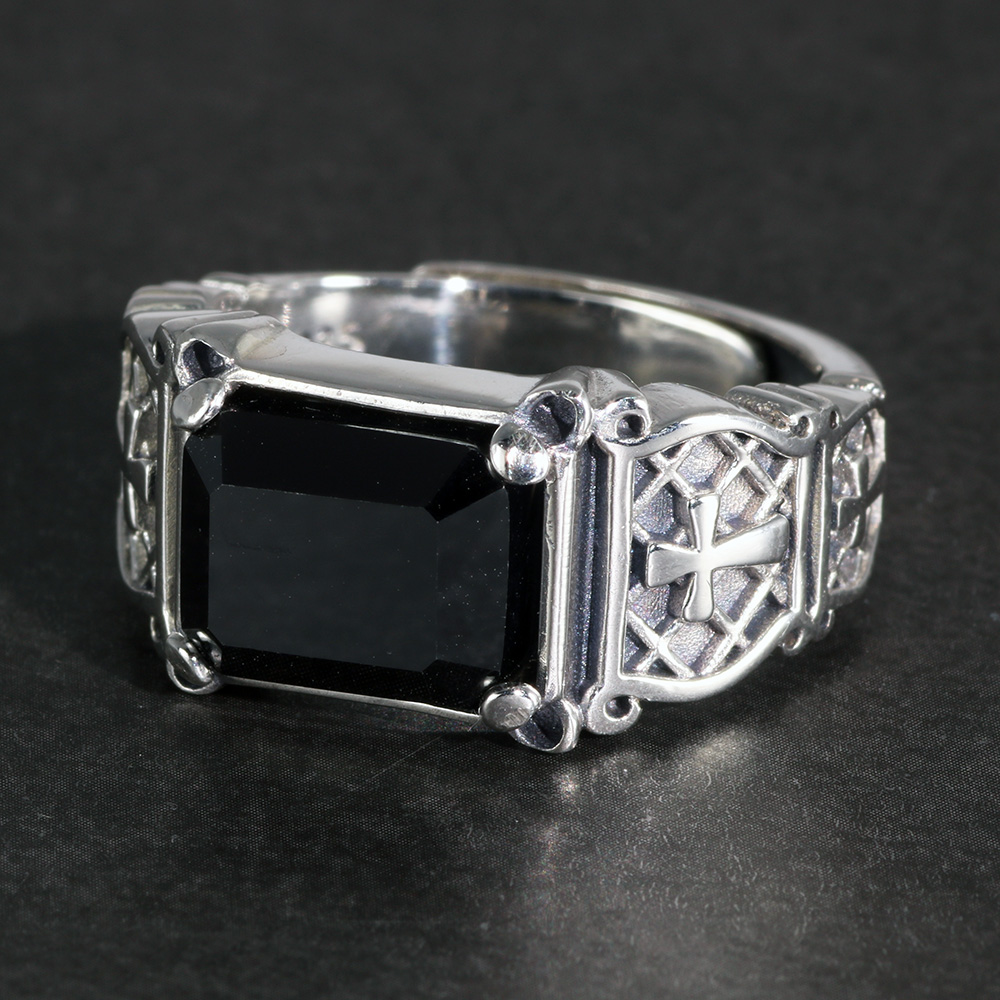 Vintage Punk Silver 925 Jewelr - đánh giá và giá Mens Signet Ring