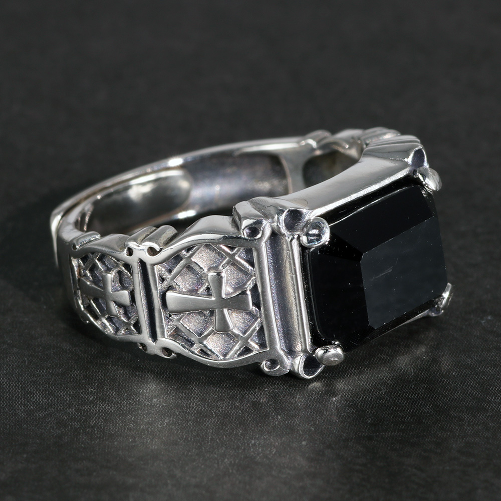 Vintage Punk Silver 925 Jewelr - đánh giá và giá Mens Signet Ring